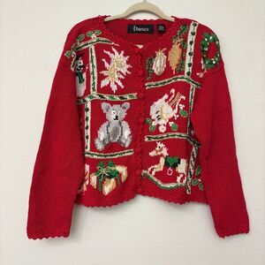 Vintage Stefano Basics Christmas Knit Sweater